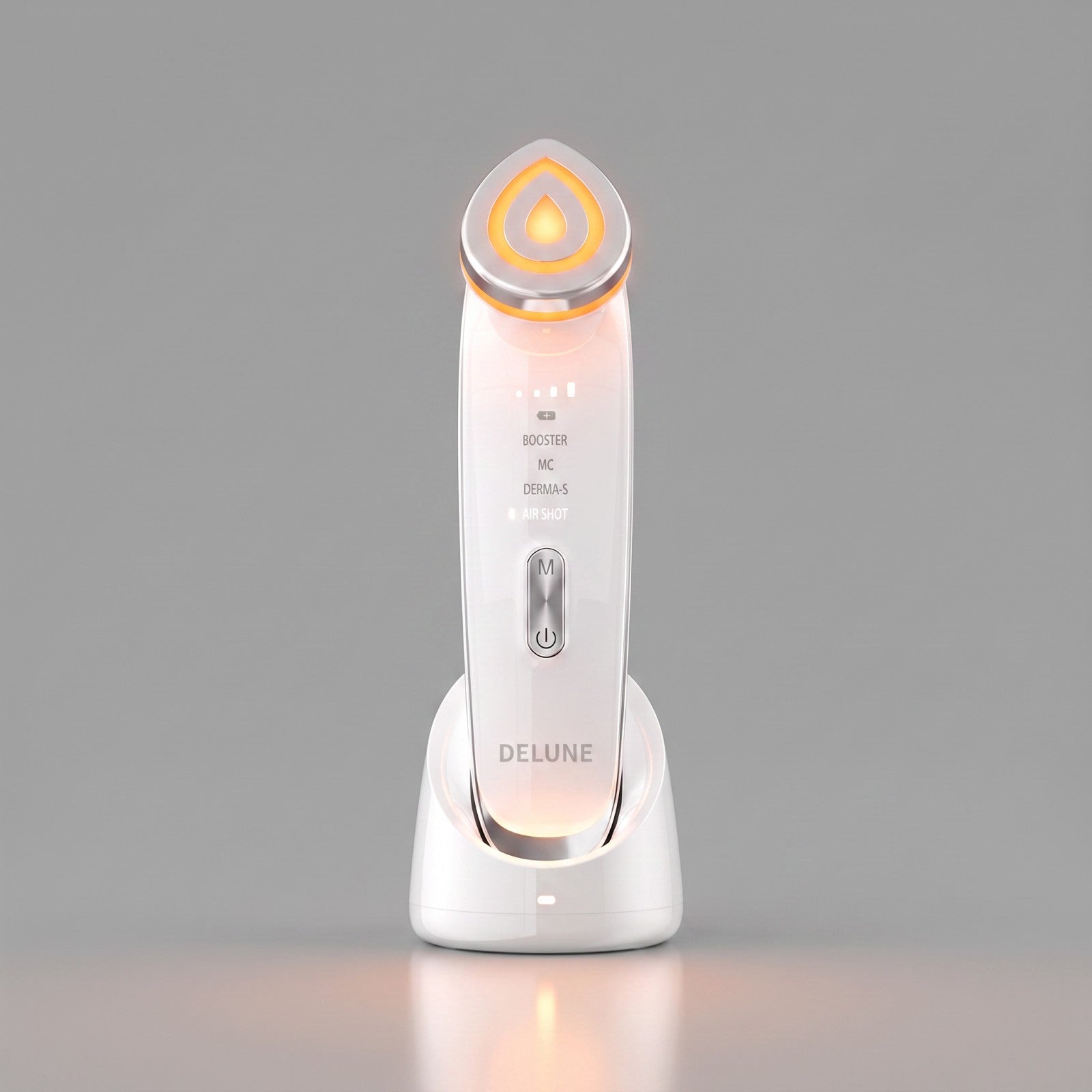 Primer plano del cabezal LED del Delune Glow Pro