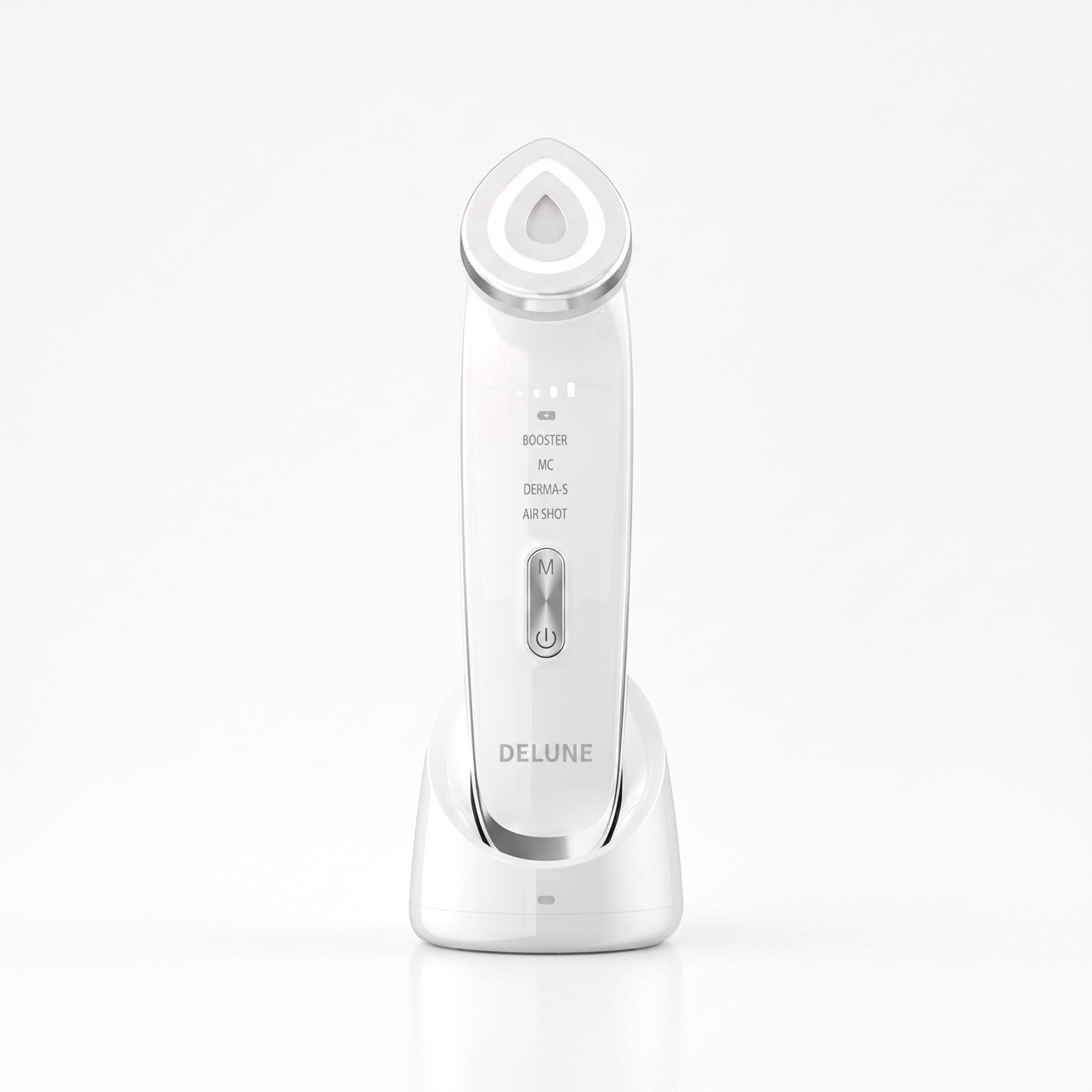 Delune Glow Pro con el modo LED encendido